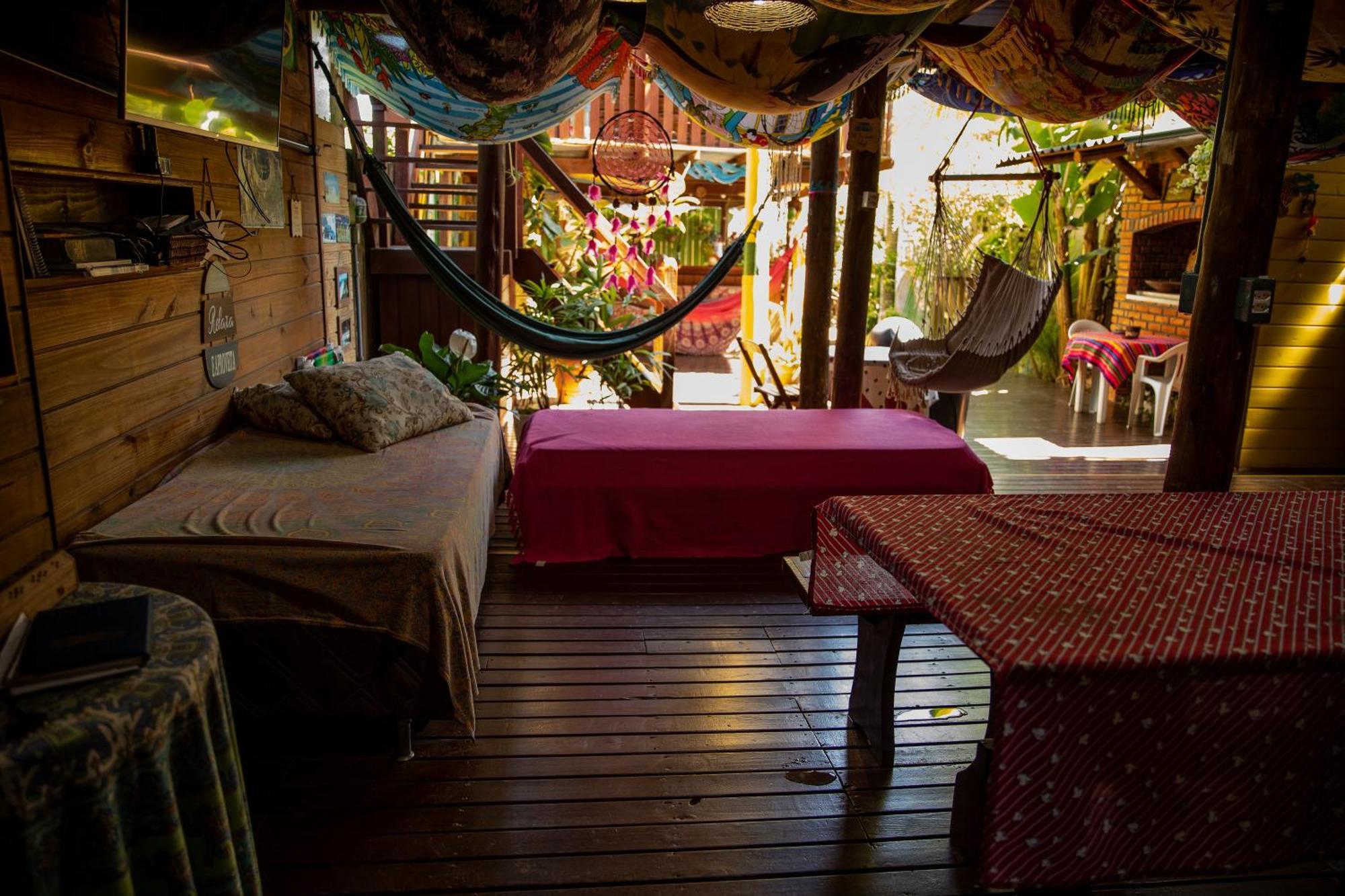 Guarda Encantada Surf Hostel Palhoça エクステリア 写真